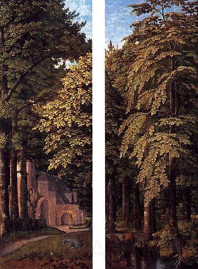 Gerard David Forest scene Germany oil painting art